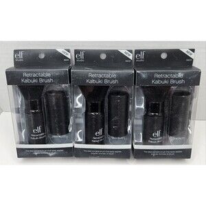 Pack of 3 E.l.f. Contouring Kabuki Brush, 84031 NIB New Old Stock